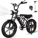 COLORWAY 750W Electric Bike for Adults,20X4.0 Fat Tire Off-Road E ...