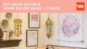 Check spelling or type a new query. Diy Room Decor Home Decor Ideas 3 Ways Hobby Lobby Youtube