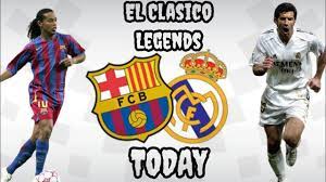 El clasico legends için seçilen barcelona kadrosunda ronaldinho, abidal, popescu, zambrotta el clasico legendstan 5 gün önce ise i̇spanya birinci futbol ligi'nin (la liga) 33. Tbdfwvu6vch1mm
