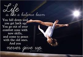 Never Give Up Gymnastics Quotes Inspirational Gymnastics Quotes Gymnastics Tricks