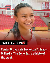 Gracyn Gilliard has avereaged 28 points per game in Center Grove's 3-0  start to the season, and is The Zone Extra athlete of the week.  https://tinyurl.com/4hnbezhx