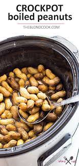 Crock Pot Boiled Peanuts Recipe Peanut Recipes Boiled Peanuts Boil Peanuts Recipe