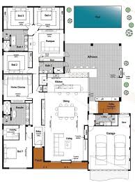 Floor Plan Friday 4 Bedroom 3 Bathroom With Modern Skillion Roof Floor Plans 4 Bedroom House Plans House Layouts