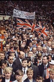 Scottish football fans were the happier after their euro 2020 match with england ended in a goalless draw as they packed out leicester square. World Cup Final Wembley Stadium London England United Kingdom 1966 Photographer Unknown England Football World Football Liverpool Fans