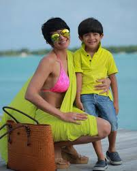 She was seen for the first time in the first ever daily soap on indian television 'shanti' shown on the channel. Mandira Bedi Holidays In Maldives With Family Photos Filmibeat