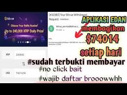 Aplikasi Penghasil Uang Terbaik 2019 240 000 Xrp 74014 Di Bagikan Setiap Hari Free No Click Bait Aplikasi Uang Bait