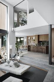 Love The Open Floor Plan Connecting The Dining Kitchen And Living Room Not A Fan Of The G Living Room Decor Modern Modern House Design Living Room Interior