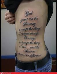 Bible verse tattoos that occupy a large portion of skin and are made of big, thick letters are characteristic to men. Ugliest Tattoos Bible Verse Bad Tattoos Of Horrible Fail Situations That Are Permanent And On Your Body Funny Tattoos Bad Tattoos Horrible Tattoos Tattoo Fail Cheezburger