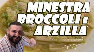 Primo piatto a base di broccoli romaneschi tipico di roma e del lazio. 121 Minestra Broccoli E Arzilla Youtube