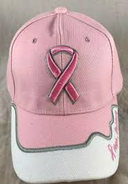 Trucker hat baseball cap vintage hook and loop pink bling breast cancer ribbon. Breast Cancer Awareness Ribbon Hope Believe Baseball Cap Hat Pink Or Mbk Sales
