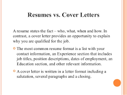 The purpose of a resume and cover letter is different but they surely act as a key to make an impression of the candidate to the hiring manager. Importance Of Resume And Cover Letter