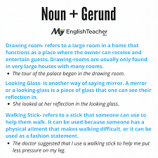 As you read these examples of gerunds, notice the verbs they contain, and notice that every single one of them. Noun Gerund Myenglishteacher Eu