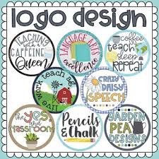 Store Branding Bundle By Garden Pea Designs Teachers Pay Teachers Teacher Logo Logo Design Teachers Pay Teachers Seller