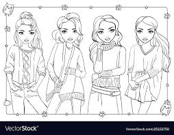 Fashion coloring pages for teenager. Coloring Pages Coloring Book Girl Fashion