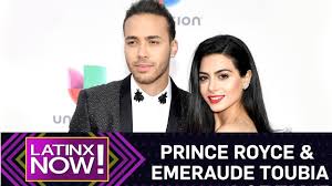 Prince Royce Emeraude Toubia Wed Secretly Latinx Now E News Youtube