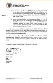 Repost Covid Test Required For Public Information Office City Of Baguio Facebook