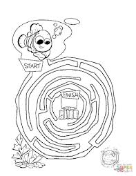 Desenho De Labirinto De Nemo Para Colorir Desenhos Para Colorir E Imprimir Gratis