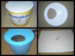 Boite De Lait Nichoir A Oiseaux La Recre De Maman Boite De Lait Boite A Lait Idee Deco Boite