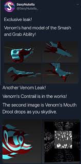 Release date, new poi, skins and everything we know so far. Venom Skin Details Via Sexynutella Fortniteleaks