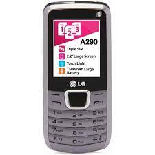 triple SIM cell phone known as LG A290 ...