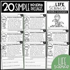 What is the author telling the reader? Science Reading Comprehension Passages For Little Scientists Bundle