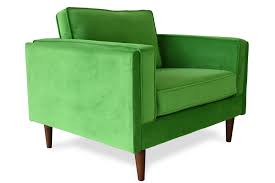Relax in style with this handsome armchair from zenvida. Madison Mid Century Modern Velvet Accent Chair Ef Z1 Lc008g By Edloe Finch