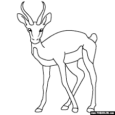 Download and print these gazelle coloring pages for free. Pin On Coloring Pages
