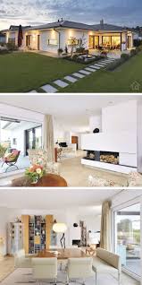 Fertighaus Bungalow Modern Grundriss Mit Garage Walmdach Bauen Haus Design Ideen Haus Grundriss Haus Design Fertighaus Bungalow
