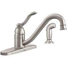 Check spelling or type a new query. Moen Ca87000srs Banbury High Arc Kitchen Faucet With Side Spray Spot Resist Stainless Amazon Com