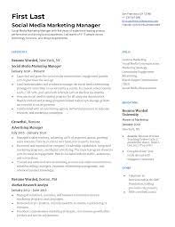 These resumes have helped social media managers get jobs at great companies like lyft and grubhub. Social Media Marketing Manager Resume Example For 2021 Resume Worded