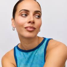 Claudia Hoops in Silver