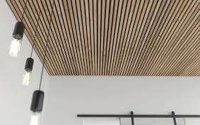 Acupanel Offers Beautiful Wall And Ceiling Slat Wood Panels Which Have High Quality Acoustic Properties P Wood Slat Ceiling Wood Ceiling Panels Wood Slat Wall