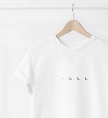 T Shirt Feel Cotton White Minimalistic Non Transparent Etsy Menst Shirtsfashion Kaos T Shirt Desain Pakaian