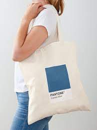 Pantone Classic Blue Color Of The Year 2020 Tote Bag Pantone2020 Pantone Classic Blue Color Of The Year 2020 Tote Bag By Sadaffk Classic Blue Tote Bag Bags