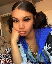 Pin By Alysha Jones On Braids Baddie Hairstyles Slick Hairstyles Cute Curly Hairstyles