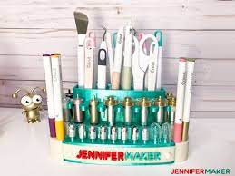 3d Tool Holder For Cricut Tools And Blades Jennifer Maker Tool Holder Cricut Cricut Tutorials