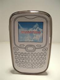 Alcatel OT255 Grey Gel Case