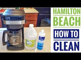 We have 1 hamilton beach 49981 manual available for free pdf download: How To Clean Descale Hamilton Beach Easy Access Coffee Maker 46300 Vinegar Youtube