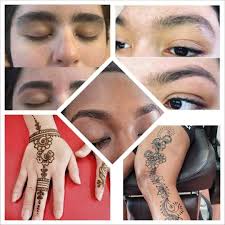 Rhea eyebrow threading of charles village