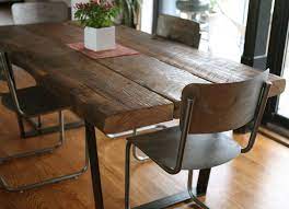 Reclaimed Dining Table Wood Dining Table Rustic Wood Dining Room Table Reclaimed Wood Dining Table