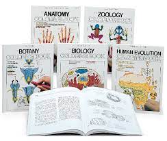 Books for people with print disabilities. Human Evolution Educational Coloring Book Carolina Com