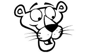 Pink Panther Cartoon Sticker Decal 040 Pink Panther Cartoon Cartoon Drawings Cartoon Stickers