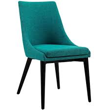 Modway Viscount Teal Fabric Dining Chair Blue Fabric Dining Chairs Dining Chairs Upholstered Dining Chairs