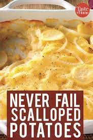 Never Fail Scalloped Potatoes Recipe Homemade Scalloped Potatoes Recipes Scalloped Potato Recipes