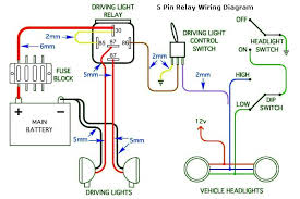 5 Pin Headlight Wiring Diagram For Cars And Trucks
