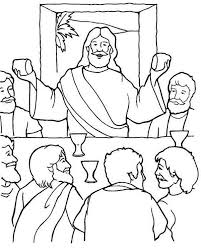 The last supper coloring page. Linda Adent Ladentfam Profile Pinterest