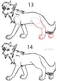 15 wolf drawing boy for free download on ayoqq cliparts. How To Draw A Cartoon Wolf Anime Step By Step Pictures