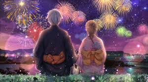 Anime wallpapers hd 4k uhd 16:9 3840x2160 sort wallpapers by: Anime Couple Fireworks Kimono 4k Wallpaper 86