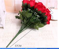 Import quality artificial flower supplied by experienced manufacturers at global sources. 3pcs 18 Heads Rose Flower Wholesale Simulation Silk Flowers Bride Holding Flowers Red Roses Wedding Decoration Flower Flower Pics Flowers Royaleflower Fake Aliexpress