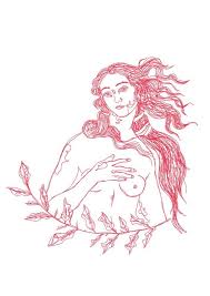 Line Drawing Birth Of Venus Tattoo Birth Of Venus A4 Art Print Tattoo Style Line Drawing Etsy In 2020 Drawings Drawing Illustrations Print Tattoos